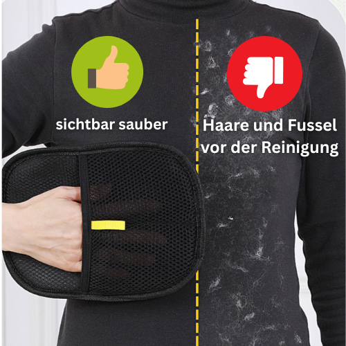 FellFit: Tierhaar-Entfernungshandschuh