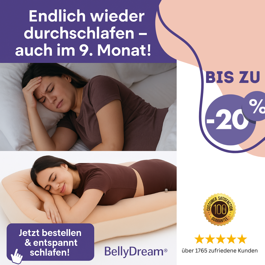 DreamBelly® – Unterstützende Liege- & Schlafmatte - SONDERPREIS