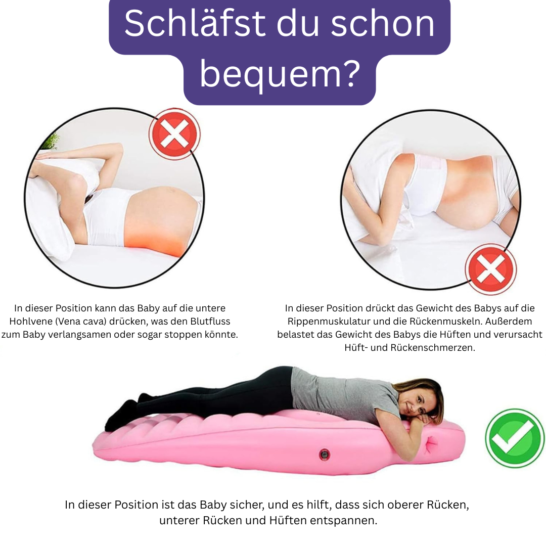 DreamBelly® – Unterstützende Liege- & Schlafmatte - SONDERPREIS