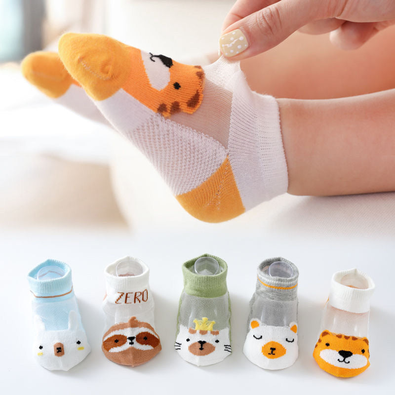 5 Paar Premium Seidensöckchen für Kinder